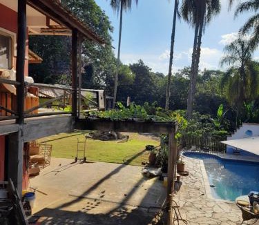 Jardim Nossa Senhora das Gracas House | Chácara piscina,lazer em familia e pets