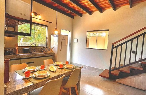 Cavalcante House | Chalé Baru - Ar-cond - Varanda Pôr do Sol - Cavalcante Goiás