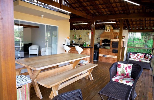 Vitor Hugo Ski Chalet | Chalé c/Churrasqueira | Hotel Fazenda China Park