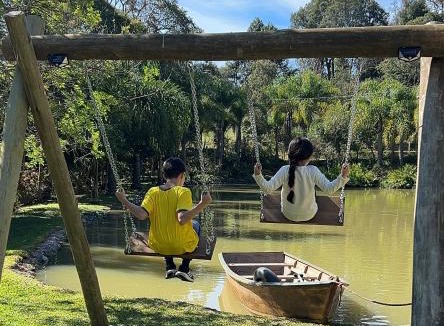 Sao Bento do Sul Ski Chalet | Chalé Nosso Paraiso RV Rio Cristalino e Lago