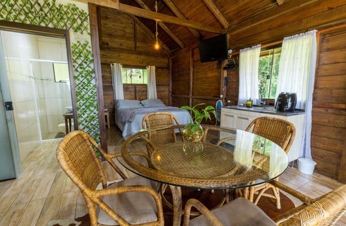 Rio do Sul Ski Chalet | Chalé romântico em Rio do Sul com vista do lago