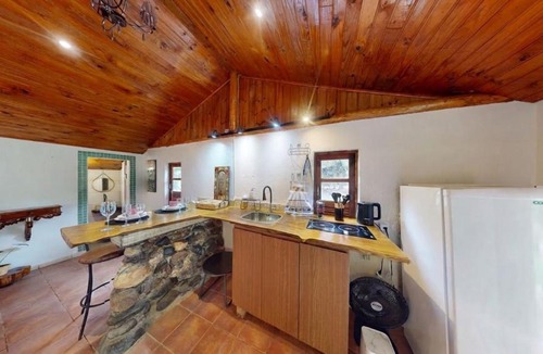 Nova Trento Ski Chalet | Chale com Riacho e Cachoeira Privativa Nova Trento