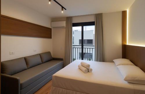 Matriz Apartment | CNA1304 - Studio para até 4 pessoas