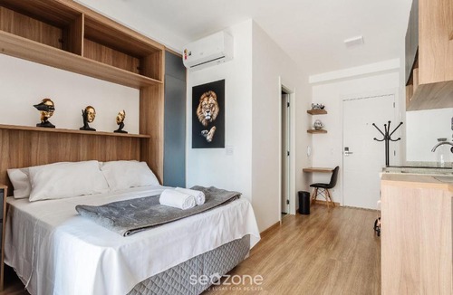 Butanta Apartment | Comfort in building with pool near USP - HMO0409