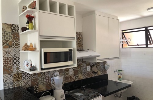 Jenipabu Apartment | Condo in front of the beach. Fit. w/2 suites and balcony- Summer House Genipabu