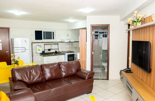 Ponta Negra Apartment | Confortável Flat 2 Quartos Na Praia de Ponta Negra