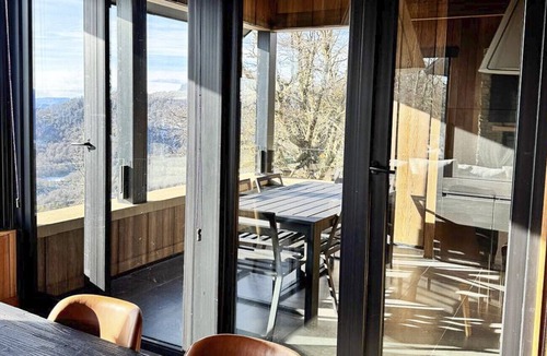 Lanin National Park Ski Chalet | Confort and design: Ski in/out home with stunning views