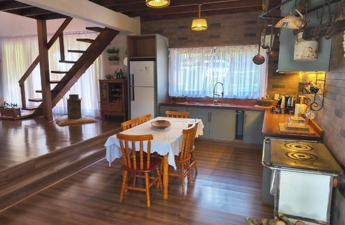 Lages Cottage | Country house in Lages, Aconchego Serrano, with outdoor hot tub.