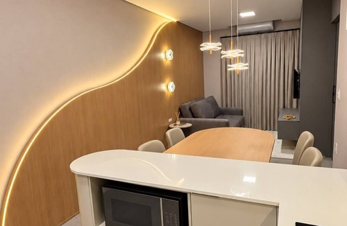 Itapema Apartment | Cozy 1-bedroom apartment in beautiful Itapema with AC