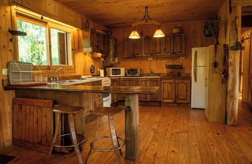 Salto Cabin | Cozy log cabin with mountain view