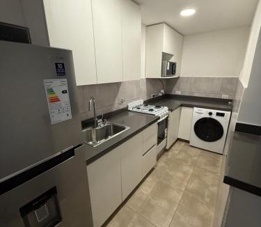 La Falda Apartment | Departamento de 2 habitaciones, pileta, patio, cochera