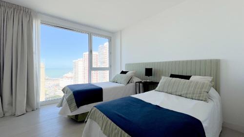 La Perla Apartment | Depto Pato - Depto con vista al mar, pileta y gym en edificio Royal Park - Hola Sur