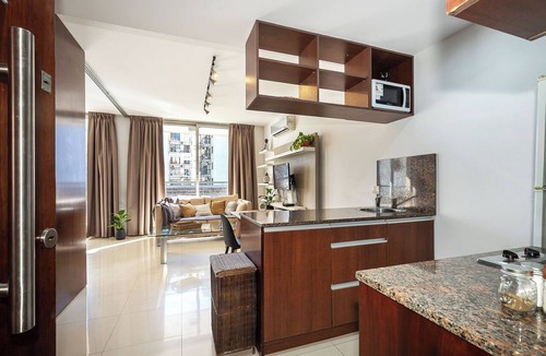 Villa Crespo Apartment | Designer apartment just steps from the Movistar Arena, with a balcony and a pool