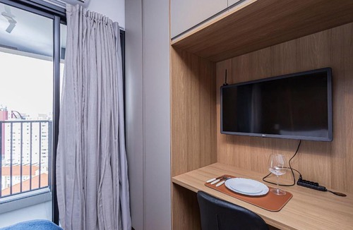 Vila Mariana Apartment | Estúdio 1702 Elegante na Estação Vila Mariana