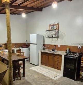 Morro Do Chapeu House | Estúdio aconchegante com cozinha externa e quintal