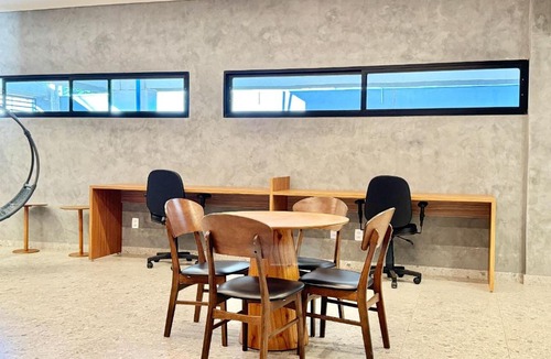 Jardim Paraiso Apartment | Estúdio Moderno no Empiria - Área de Lazer com Academia e Piscina