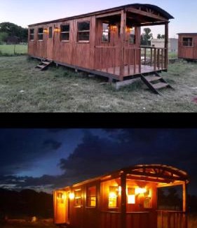 Lobos House | Estación El Vasco - Cabañas Vagones de Tren - Bahía de Lobos