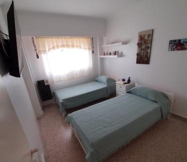 San Bernardo del Tuyu Apartment | Excellent 2 rooms in front with balcony