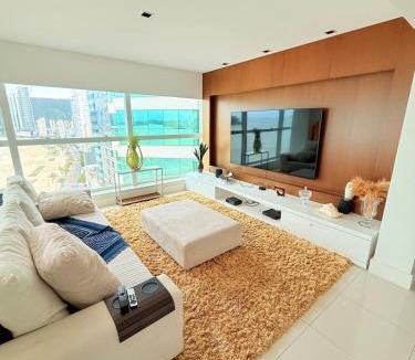 Centro Apartment | Exclusivo Frente Mar na Barra Sul Av. Atlântica