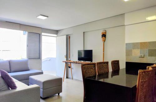 Tombo House | F1- Apto Beira Mar - 2 Suítes e sala c/ar cond 1 Garagem (Em 6X)