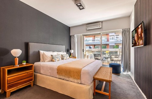 Buenos Aires Central Business District Apartment | Family Apartment with Puente de la Mujer View in Puerto Madero