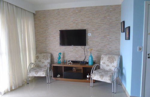 Asturias Apartment | FIT GUARUJA WITH POOL 100 m. FROM BEACH