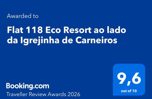 Praia dos Carneiros Apartment | Flat 118 Eco Resort Pé na areia na praia dos Carneiros