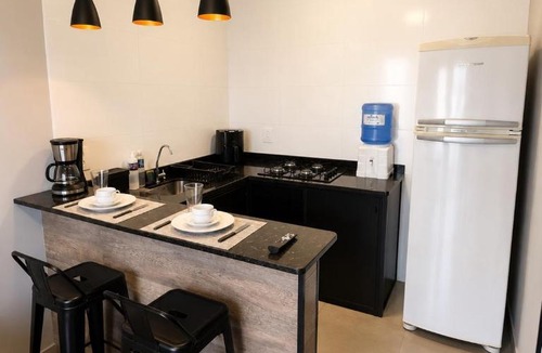 Rio Claro Apartment | Flat AR Aconchegante com Ar Condicionado e Estacionamento