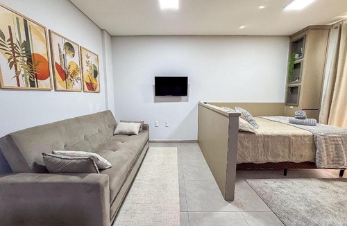 Santa Terezinha Apartment | Flat completo p/até 3 pessoas/ao lado da faculdade