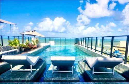 Jardim Oceania Apartment | Flat em frente à praia do Bessa edifício com piscina