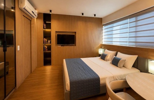 Asa Norte Apartment | Flat Moderno no Hotel Saint Moritz, Garagem, Localização privilegiada
