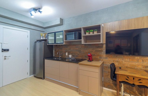 Sao Paulo Apartment | Flat Pet Friendly c Academia a 200m do metrô