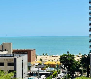 Meireles Apartment | Flat Vista Mar em Área Nobre com Piscina na Beira Mar