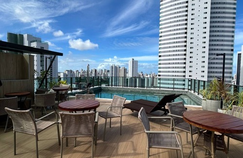 Torre Apartment | Fully furnished apartment in Botanik Torre - Recife, PE