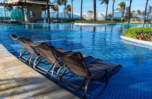 Porto das Dunas Apartment | Golf Ville Resort 3 suítes 8 pessoa 1 km Beach park
