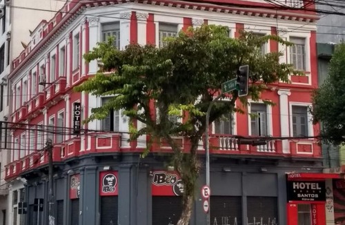 Santos Hotel | Hotel Centro Santos Próximo ao Porto e Rodoviária