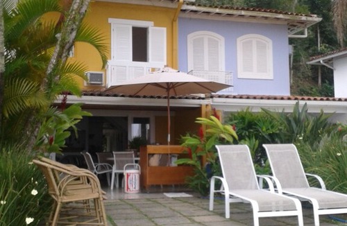 Portogalo House | House on the sand beach, 4 bedrooms, spectacular view, Portogalo, Angra dos Rei