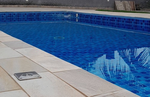 Santa Terezinha House | House with a large and cozy pool, with space for the whole family, 100m from the beach.