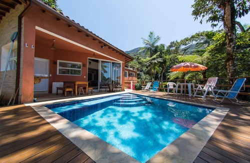 Felix House | House with pool on Félix beach Ubatuba