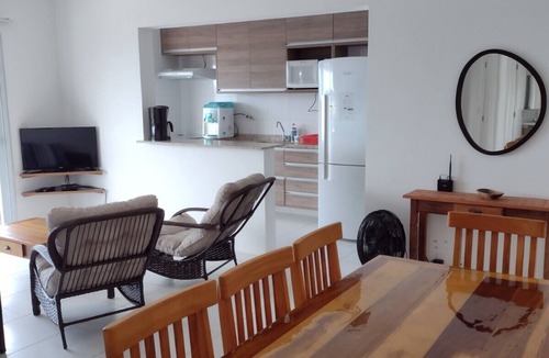 Indaia Apartment | Indaiá Home Club Condominium, 50 meters from Indaiá Beach, Bertioga.