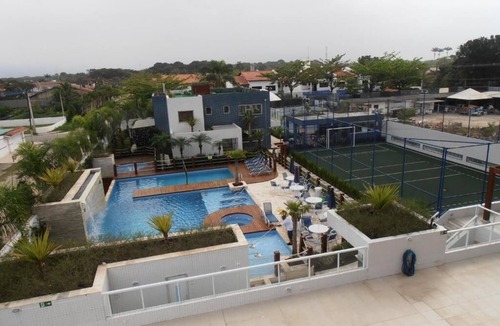 Indaia Apartment | Indaiá Home Club Condominium, 50 meters from Indaiá Beach, Bertioga.