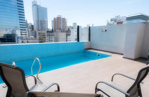 Buenos Aires Central Business District Apartment | Inmejorable! Piso alto en Centro BsAs, Moderno con parrilla y pileta 3 pax