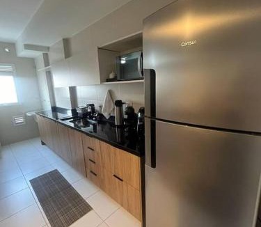 Gleba Fazenda Palhano Apartment | JH - 1706 - Gleba novissímo, andar alto com ar e 200m-Aurora