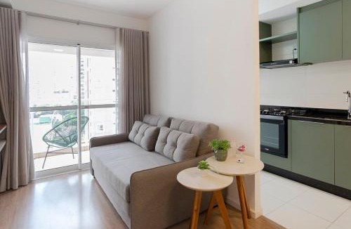 Gleba Fazenda Palhano Apartment | JH1003 Luxury in Gleba, Balcony, Total Air Conditioned