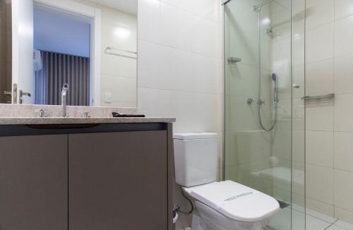 Gleba Fazenda Palhano Apartment | JH1003 Luxury in Gleba, Balcony, Total Air Conditioned