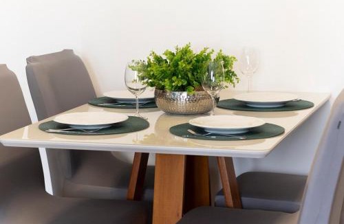 Gleba Fazenda Palhano Apartment | JH1003 Luxury in Gleba, Balcony, Total Air Conditioned