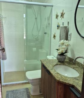 Vila Nova Apartment | Joia de 3 Varandas a 150m da Praia do Forte e Ar-condicionado