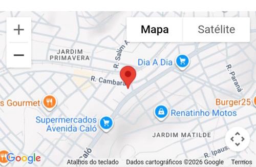 Ourinhos Apartment | kitnet26 with air conditioning and parking, well located