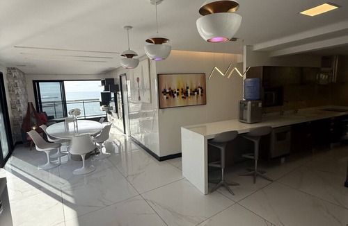 Meireles Apartment | Landscape Cobertura 1403 Oceanfront Hydro Sea-front penthouse 8 people 220m2