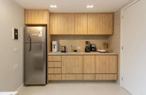 Chacara Santo Antonio Apartment | Lf6- Apartamento com mezanino e varanda Próximo do Expo Center, Aeroporto e Metro